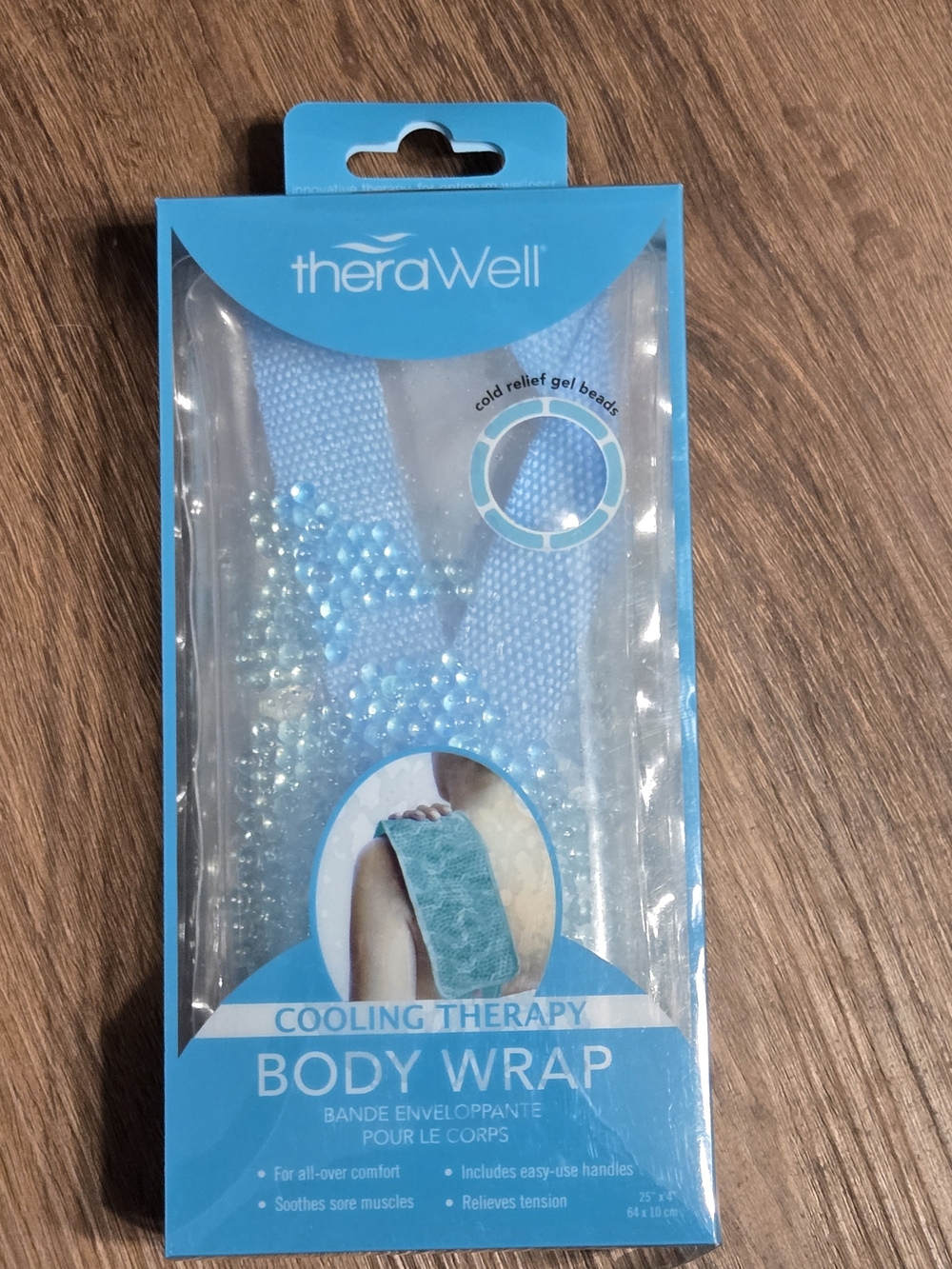 Cooling Body Wrap in Blue